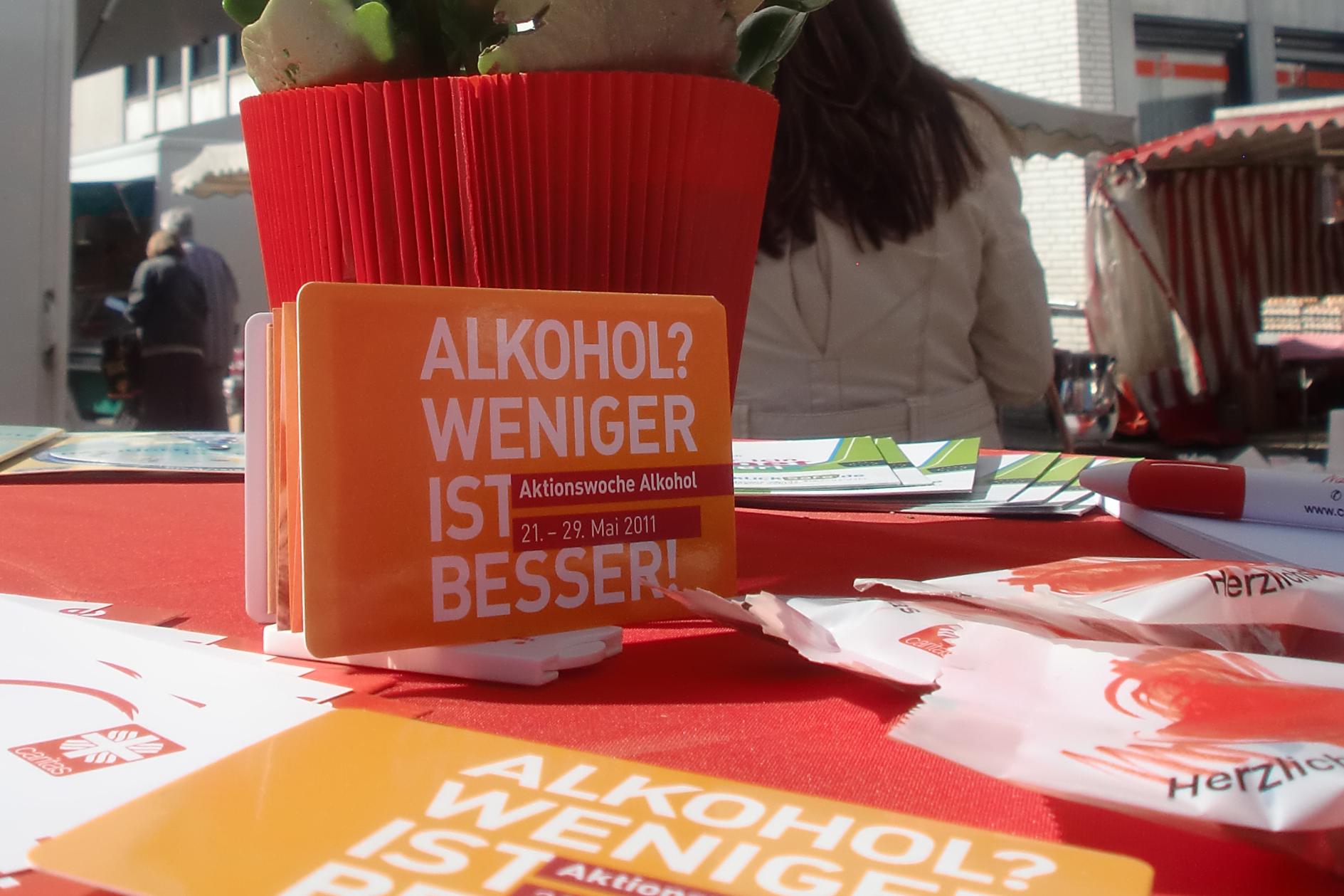 Prävention Alkohol weniger ist...