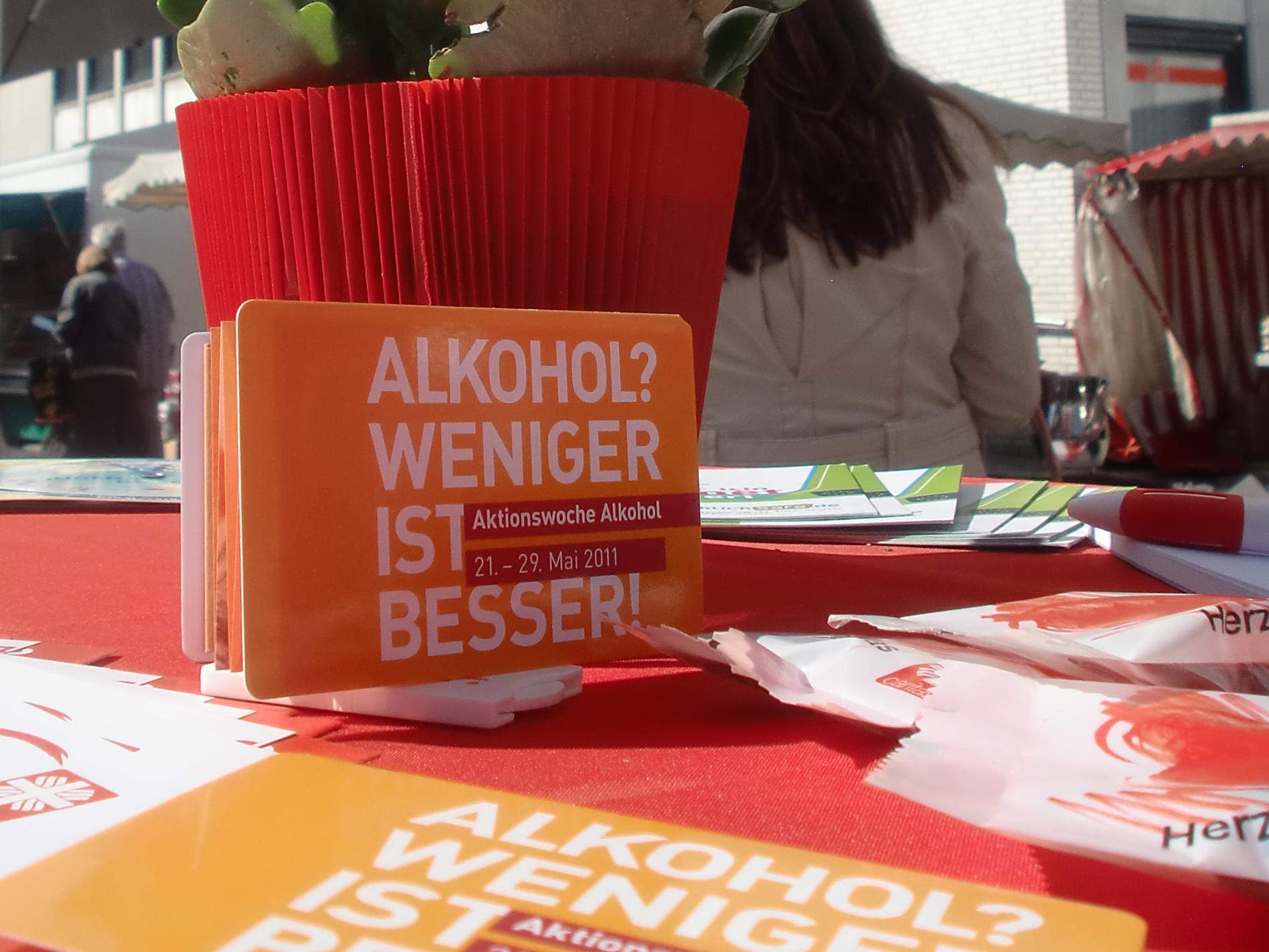 Prävention Alkohol weniger ist...