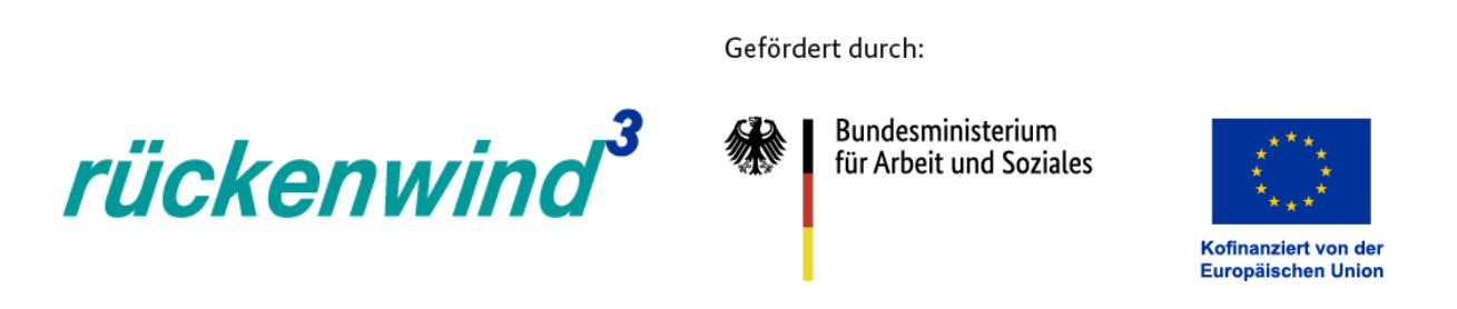 Logoleiste Rückenwind