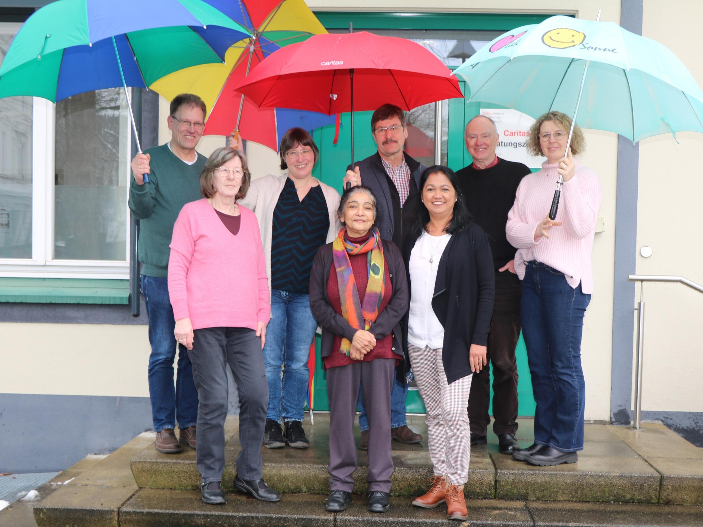 FWZ Team mit Schirmherrin