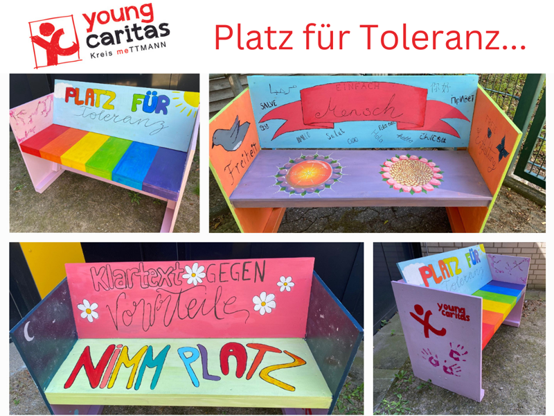 Platz für Toleranz...